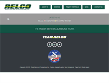 Tablet Screenshot of gorelco.com